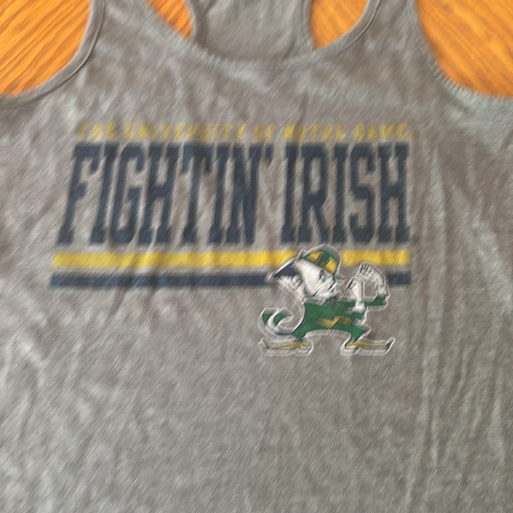 Notre Dame racer back tank top - Picture 2 of 9